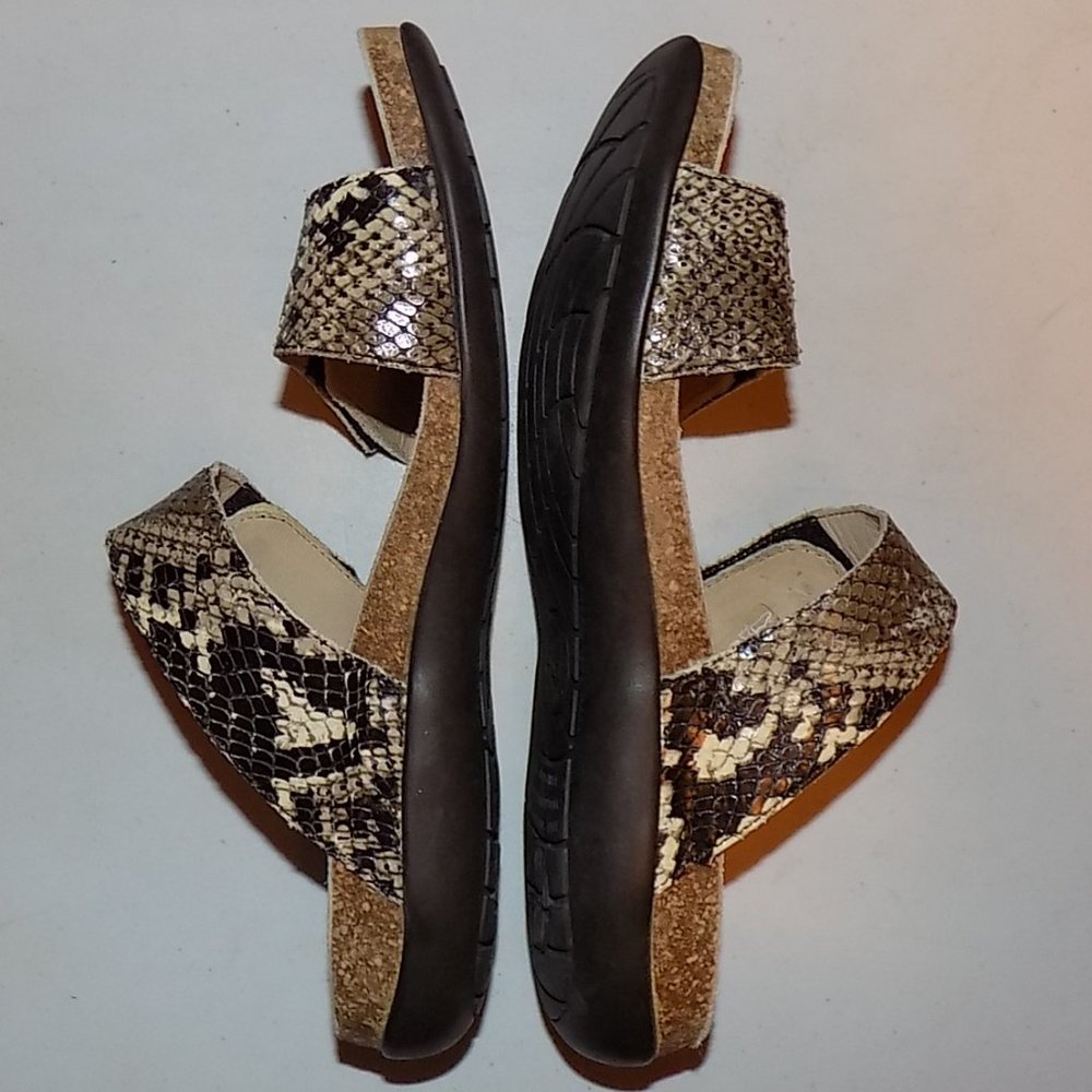 Mephisto Snake leather slide EU36 US6